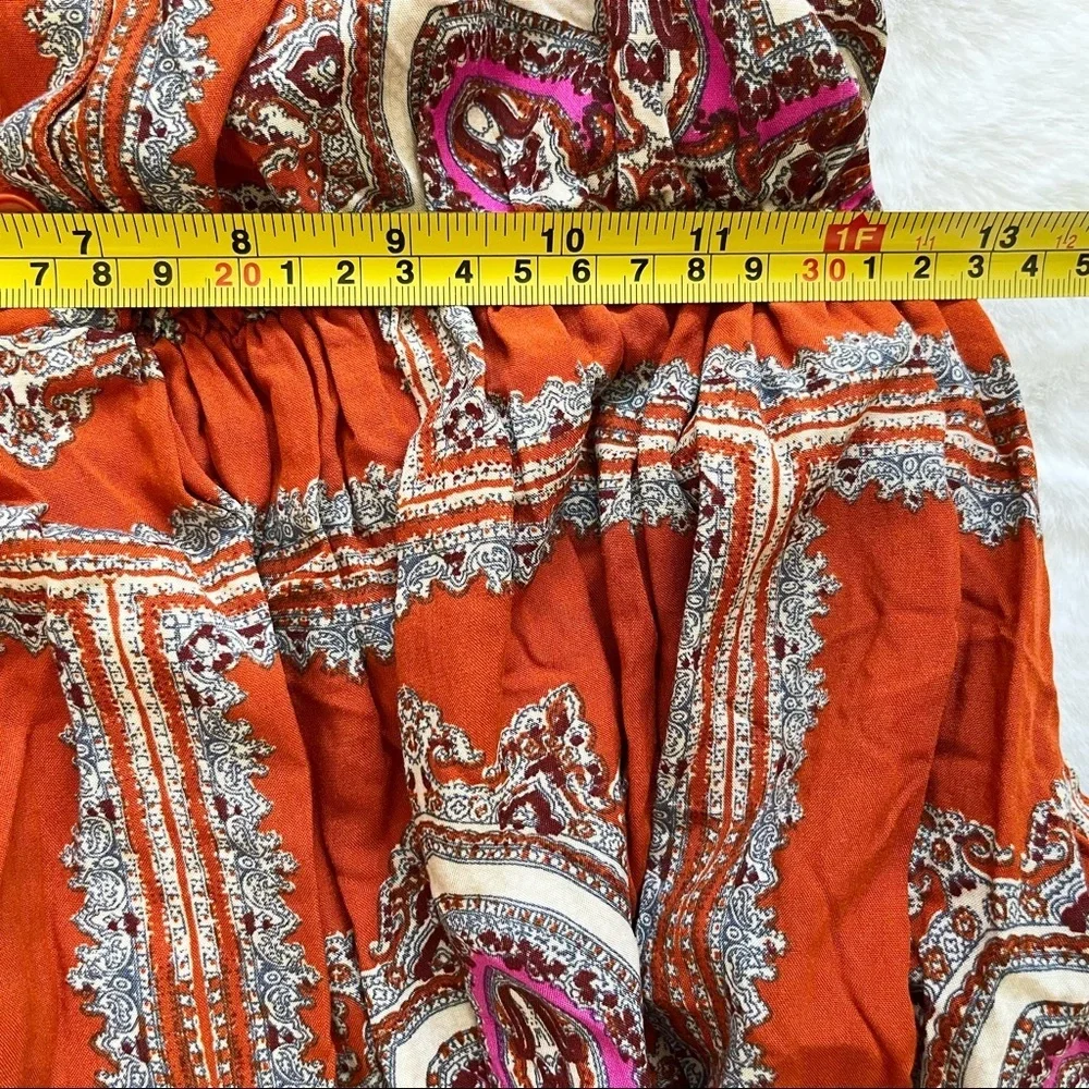 PORRIDGE CLOTHING BOHO DRESS WITH POCKETS SIZE SMALL ANTHROPOLOGIE COTTAGECORE - Picture 7 of 9